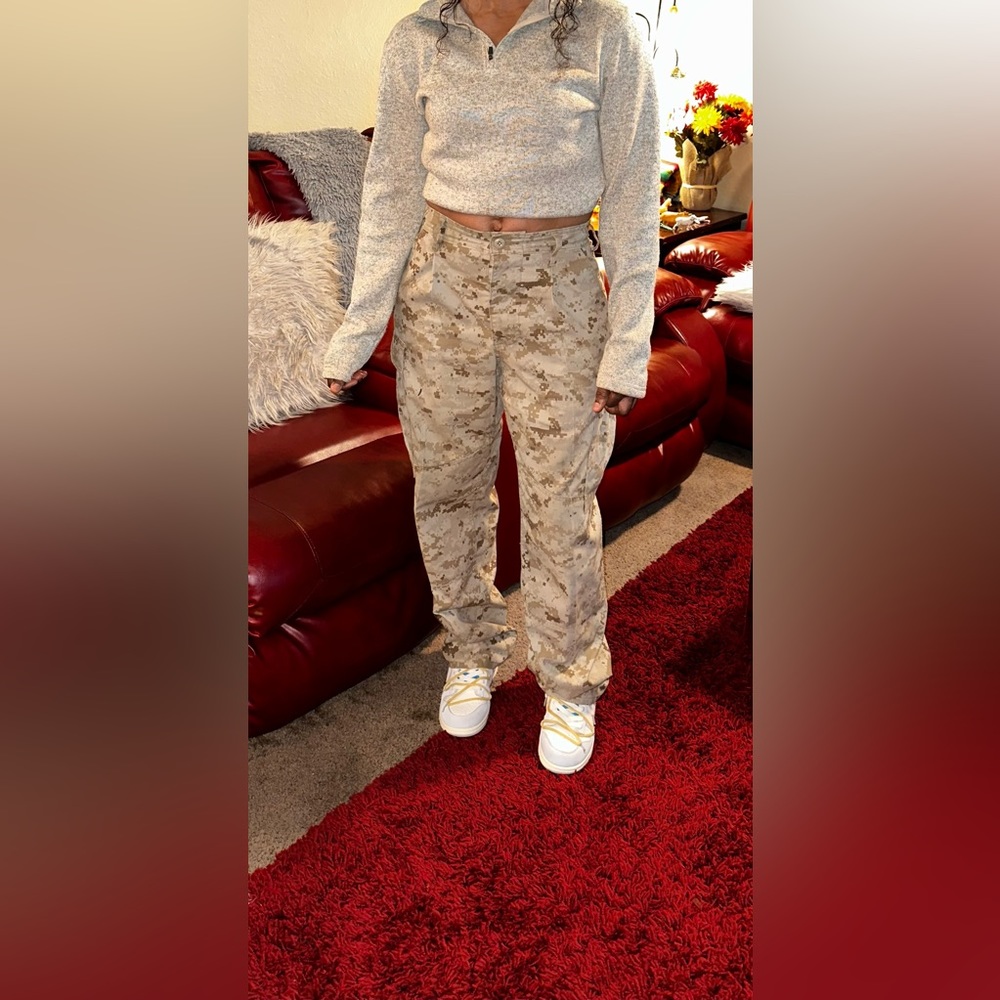Camouflage Cargo Pants - Picture 2 of 11